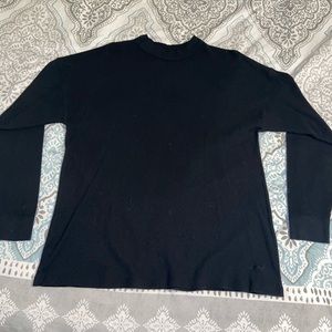 Waffle knit long sleeve